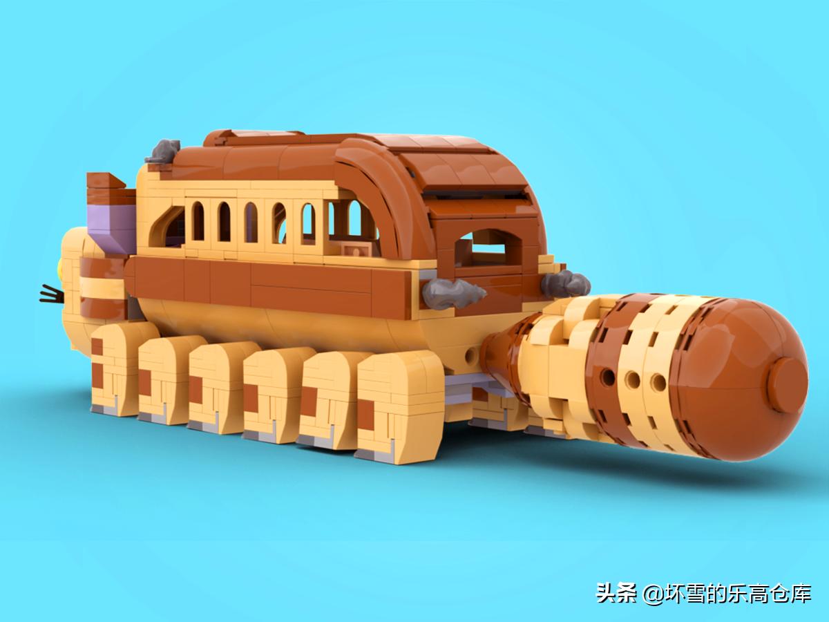乐高宫崎骏系列,乐高积木搭建龙猫