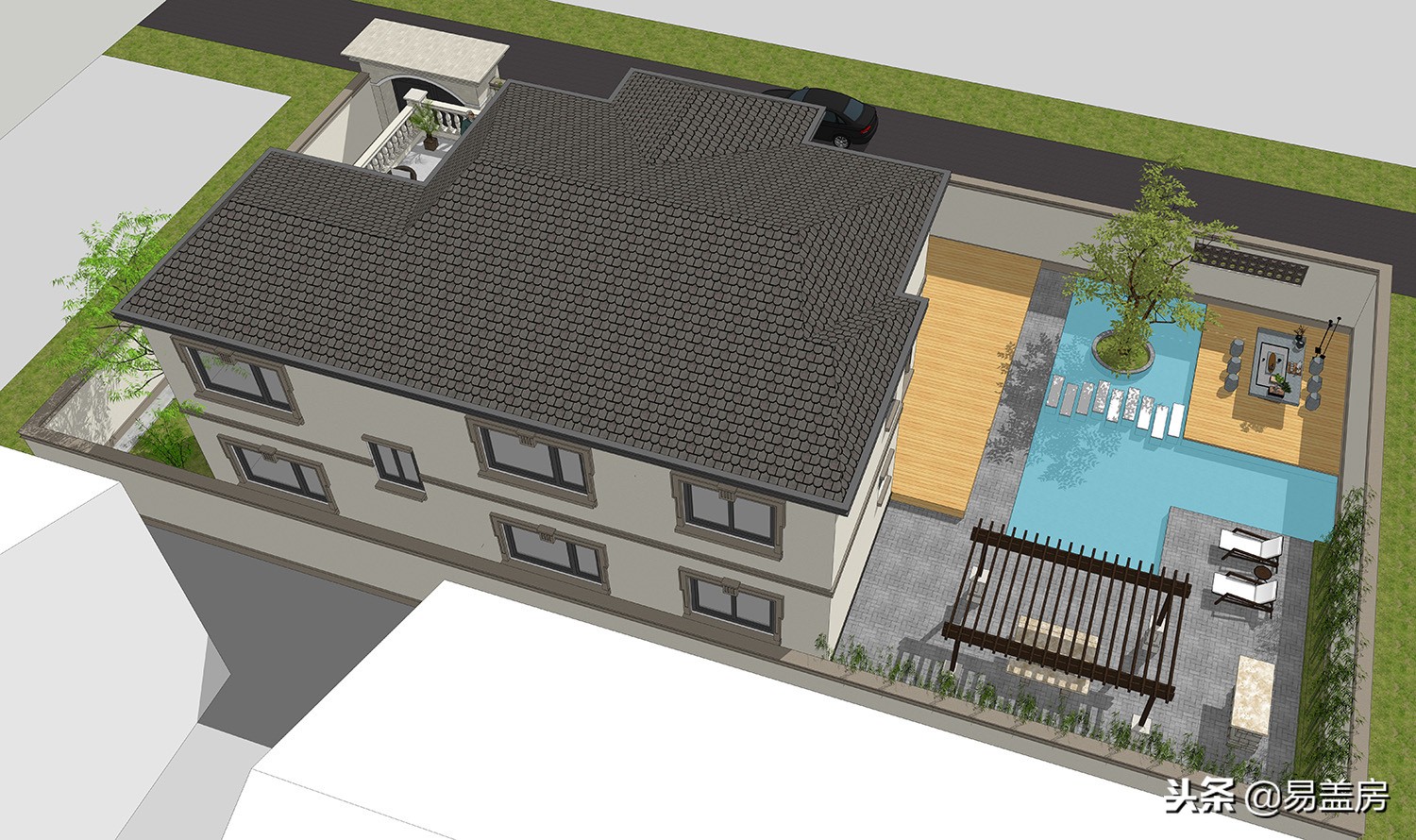 河北70万自建房,河北50万二层别墅
