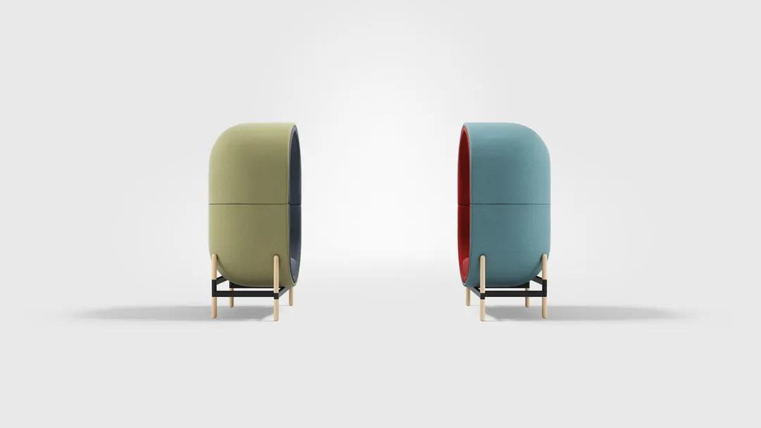 重新设计空间,变形的椅子设计