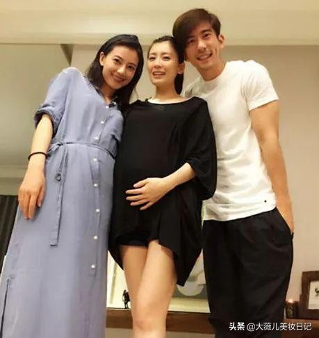 明星怀孕孕肚变化,哪个明星怀孕还有马甲线