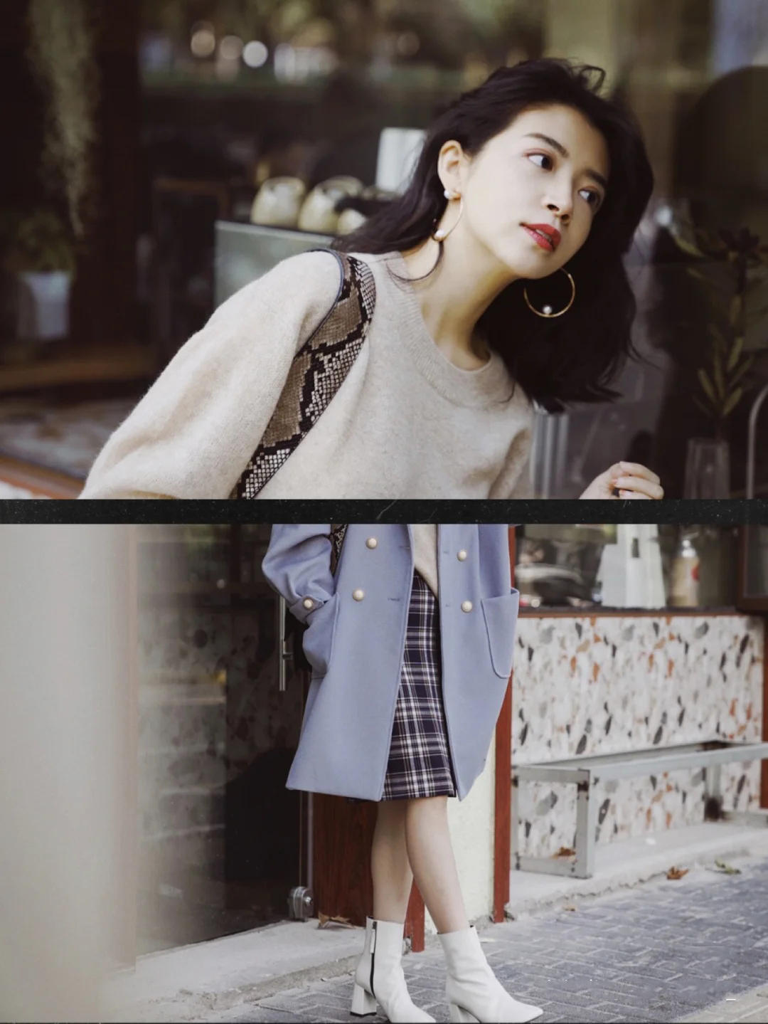 脸圆的微胖女生适合什么穿衣风格,微胖的女人怎么搭配显高