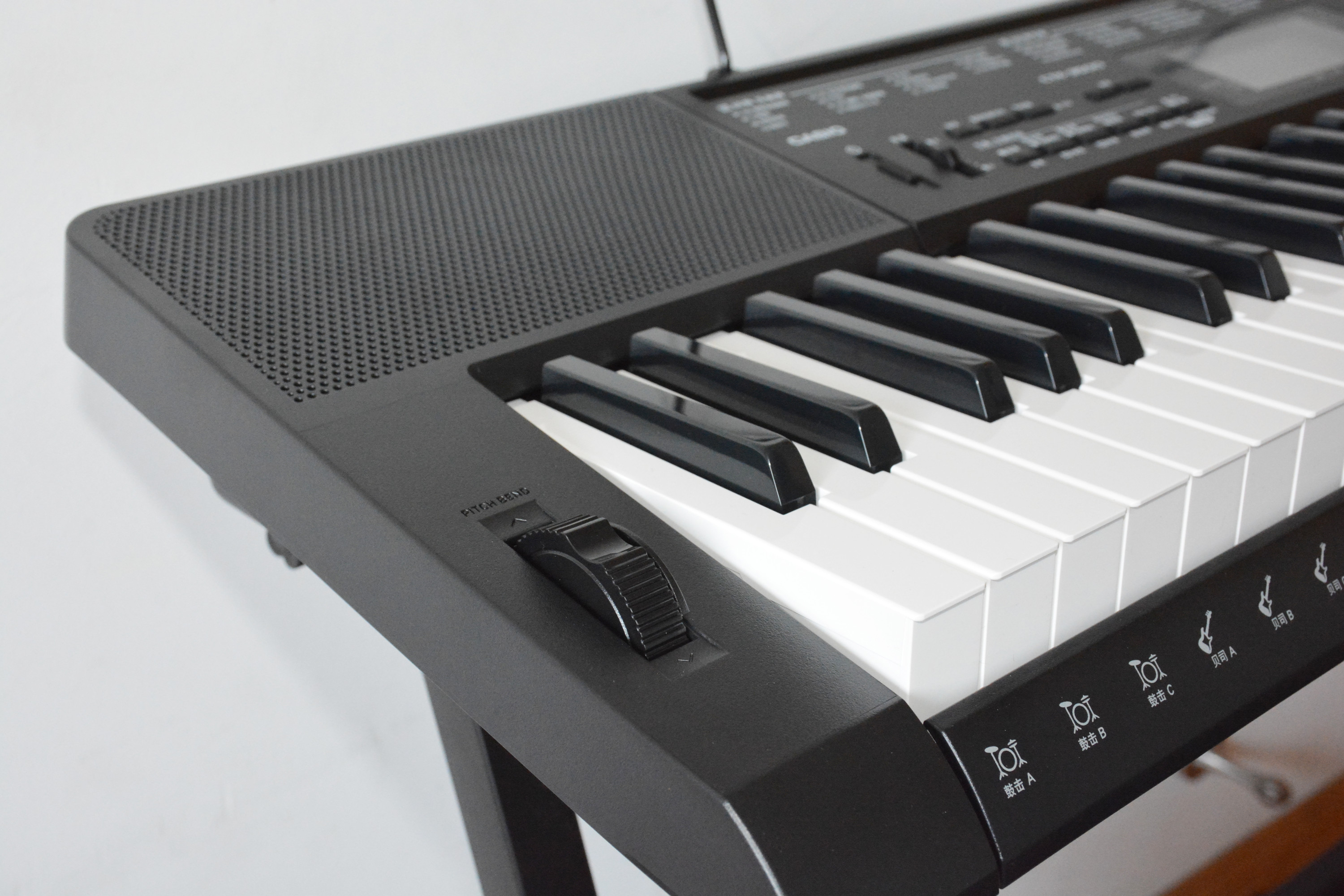 卡西欧电子琴节拍器使用方法,卡西欧x5000电子琴使用教程