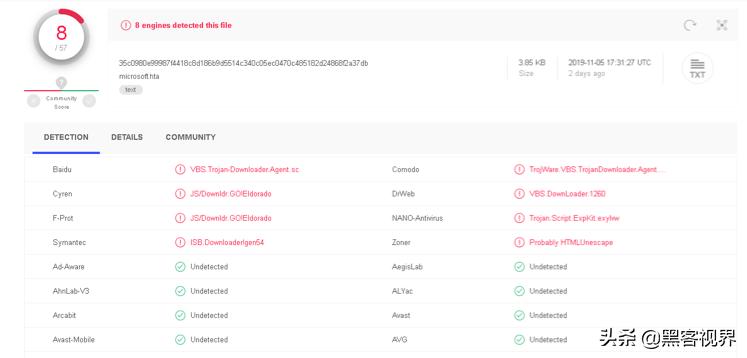 双重暴击!恶意文件同时传播Revenge和WSH远控木马