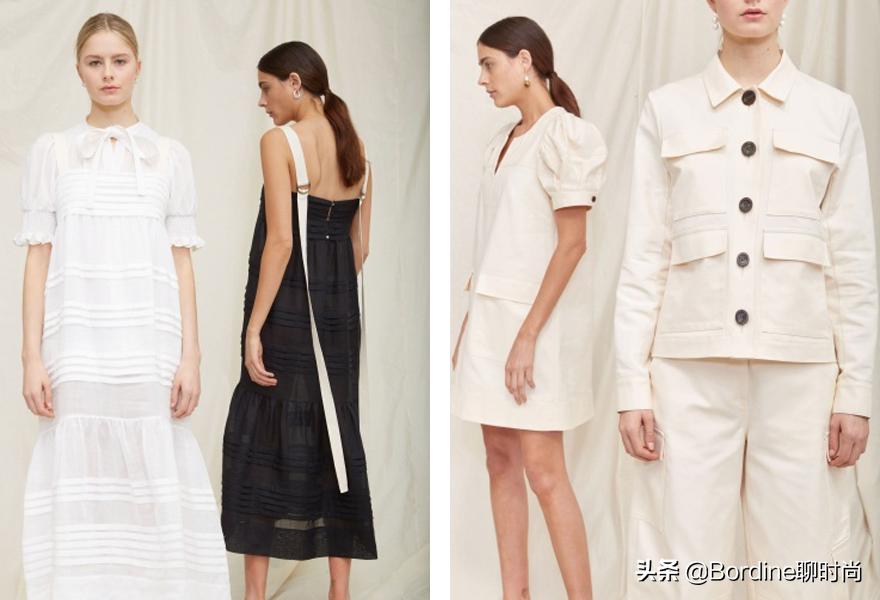 leemathews2021春夏,经典复古的条纹波点碎花