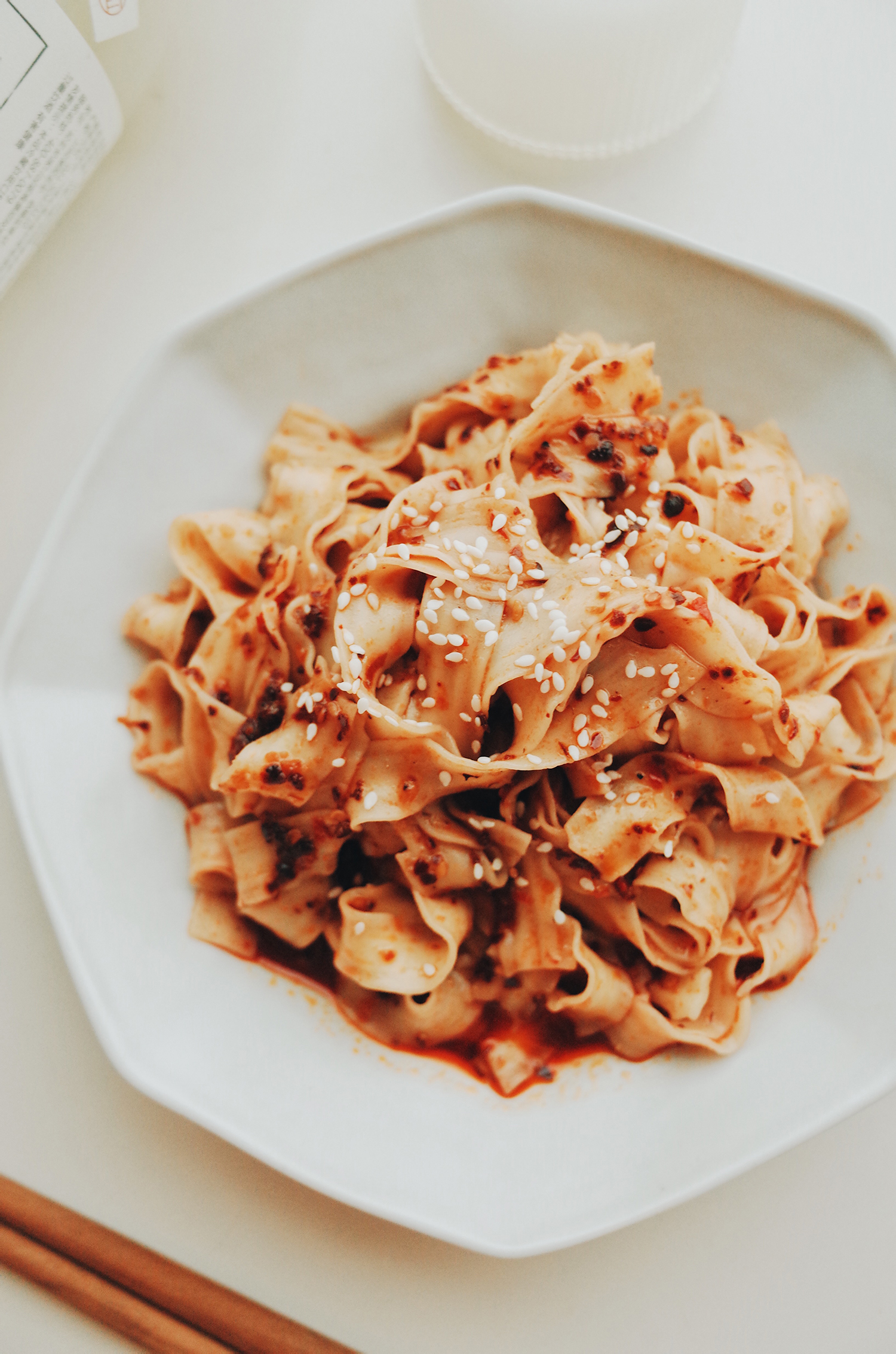 香辣刀削面做法,干刀削面的神仙吃法简单做法