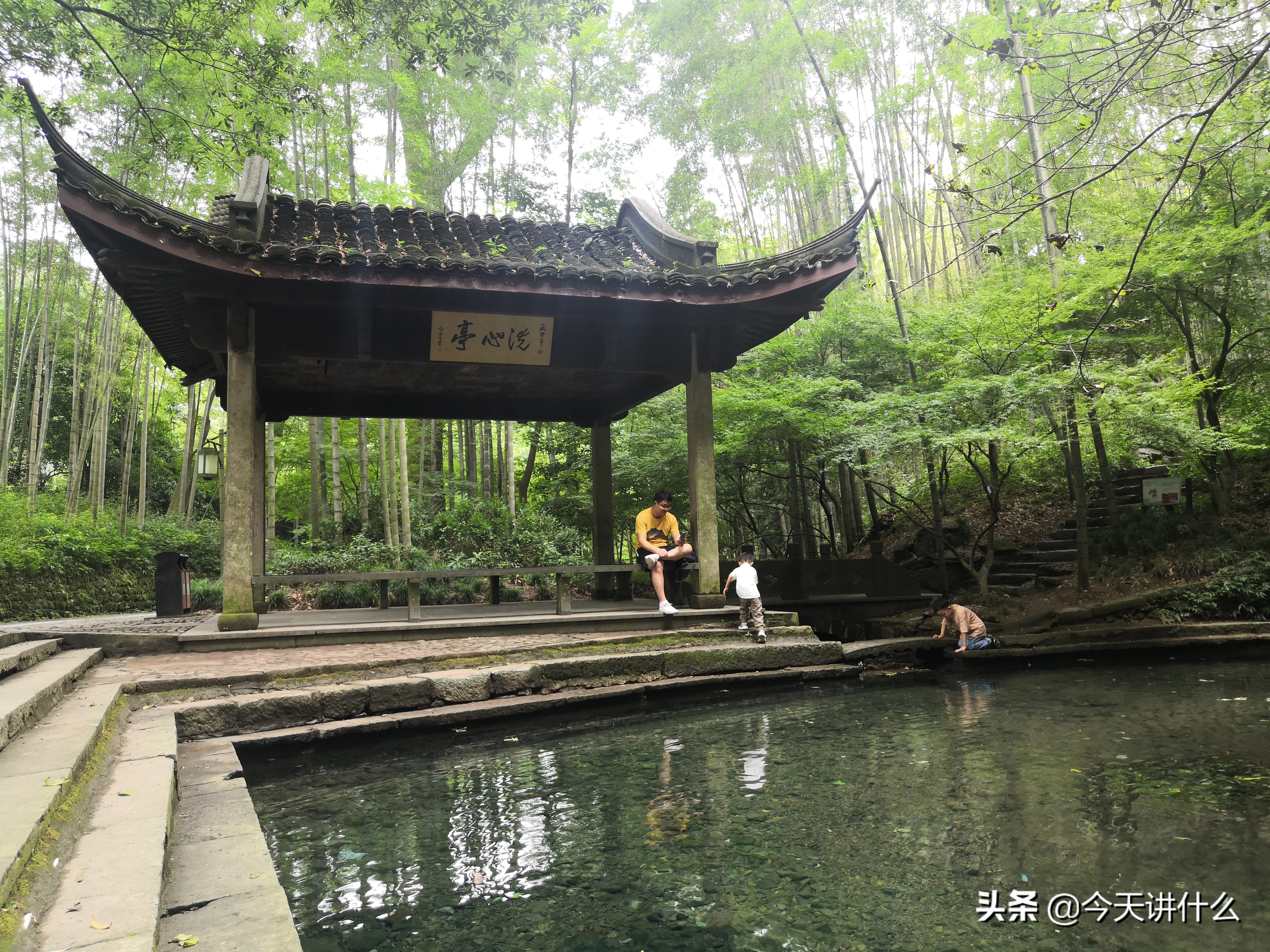 云栖竹径徒步路线图,龙坞茶村和云栖竹径