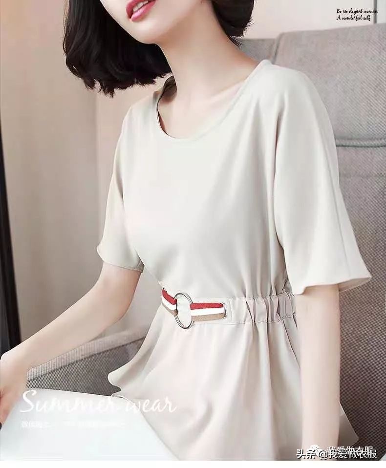 束腰蝙蝠衫裁剪图,香云纱连肩袖蝙蝠衫的裁剪方法