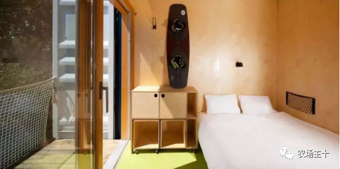 大型农场建造,家庭农场可以放置集装箱做民宿