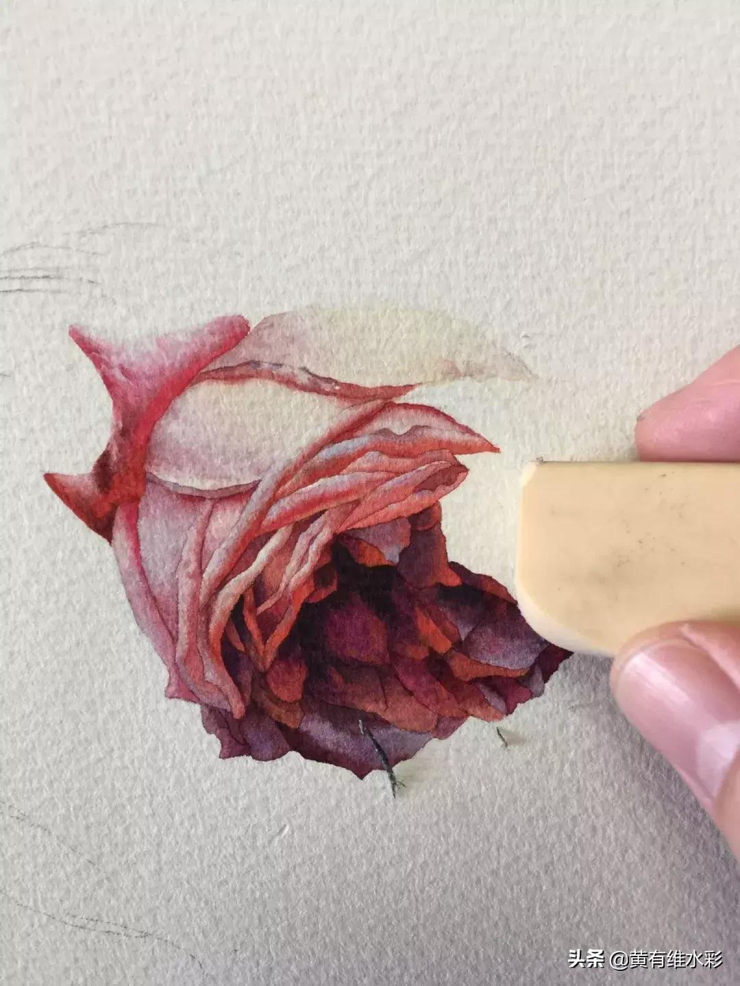 33朵玫瑰制作全过程,英伦花教程