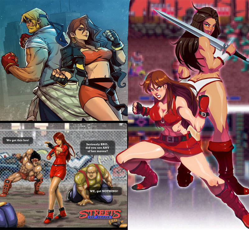 街机游戏里的女主角,街机游戏里的经典人物