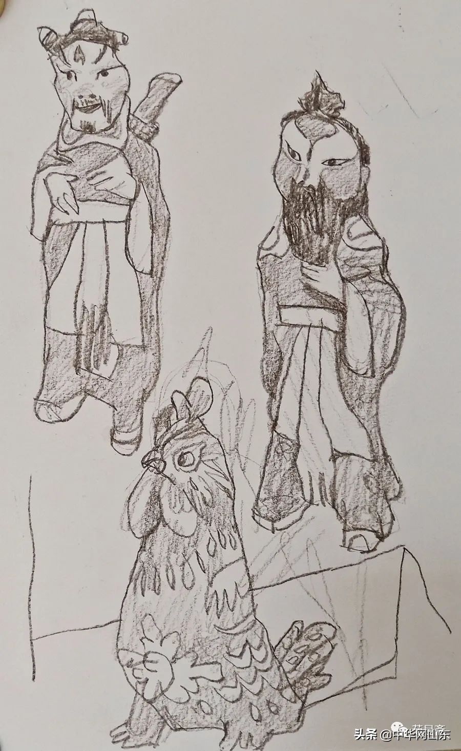 岳海波国画作品欣赏,岳海波人物画作品欣赏