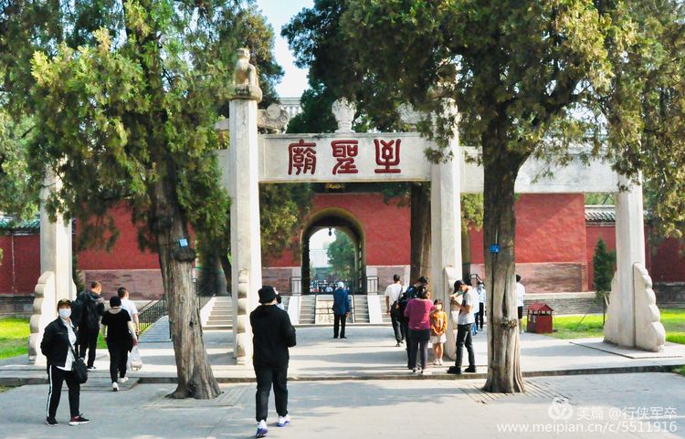 曲阜孔庙走马观花,曲阜孔庙朝圣