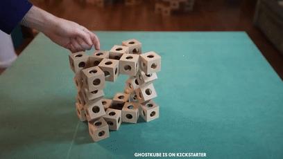 用折纸做多变魔方,用折纸叠的变形魔方