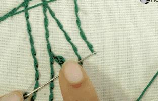 刺绣一针一线,基础的刺绣方法很适合新手学习哦