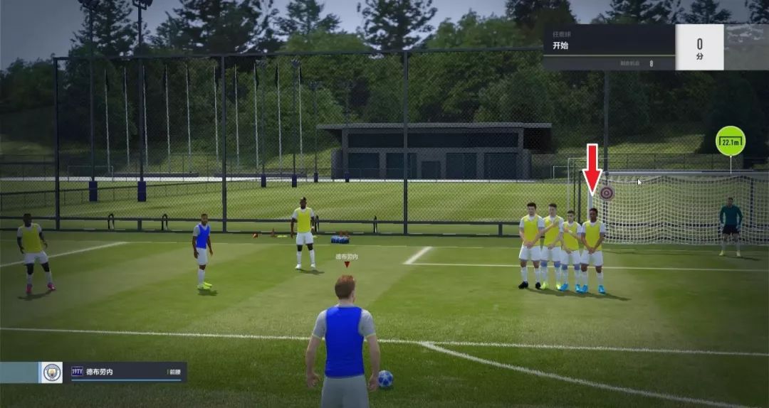 fifa足球世界任意球专项训练,fifa弧线球射门集锦