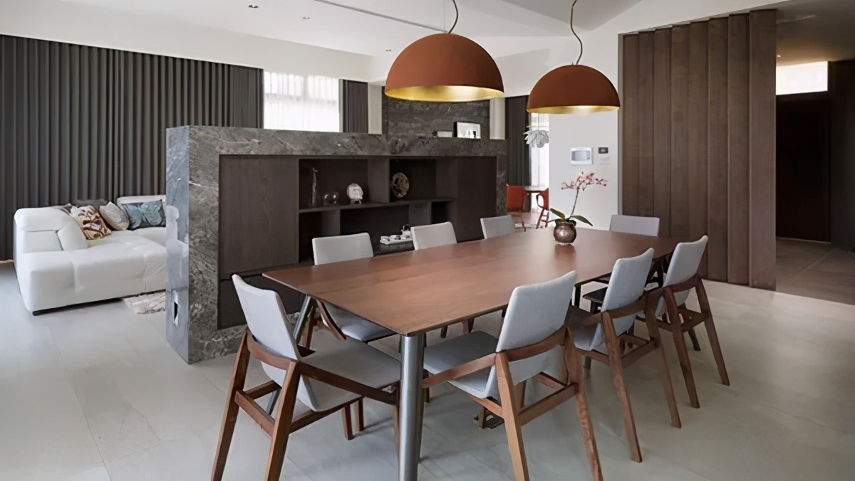 45平房间隔断最简单最实惠的方法,5年后最流行的厨房隔断客厅设计