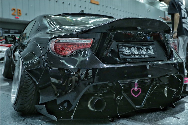 宽体86改装,86宽体低趴改装