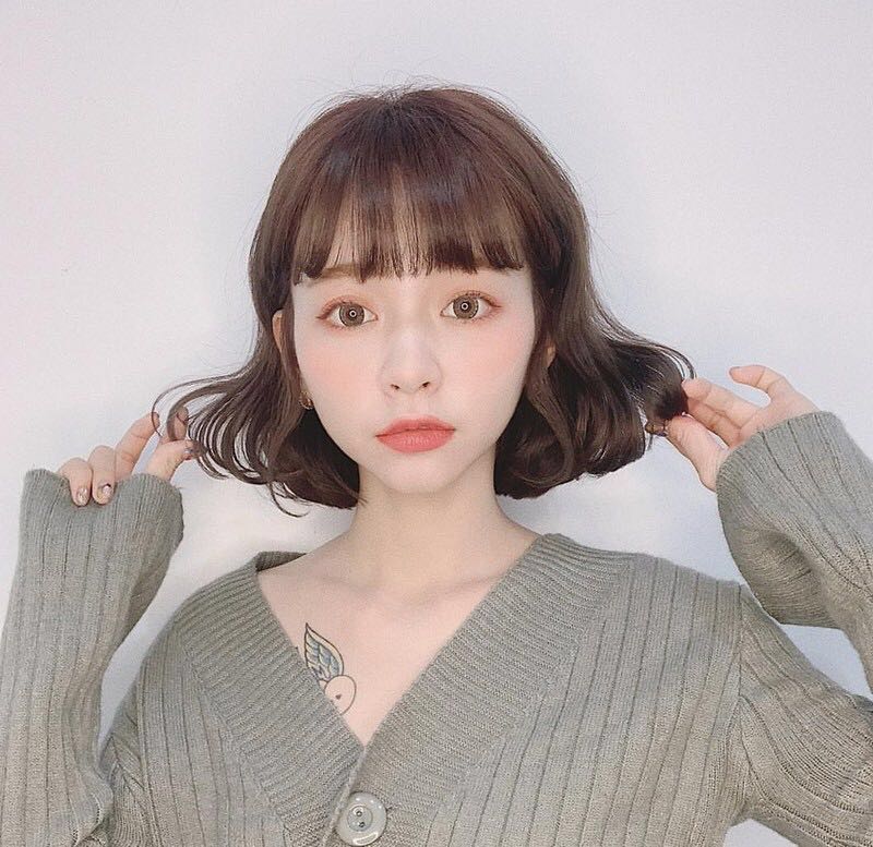 减龄流行好打理的卷发,流行烫卷发2020减龄