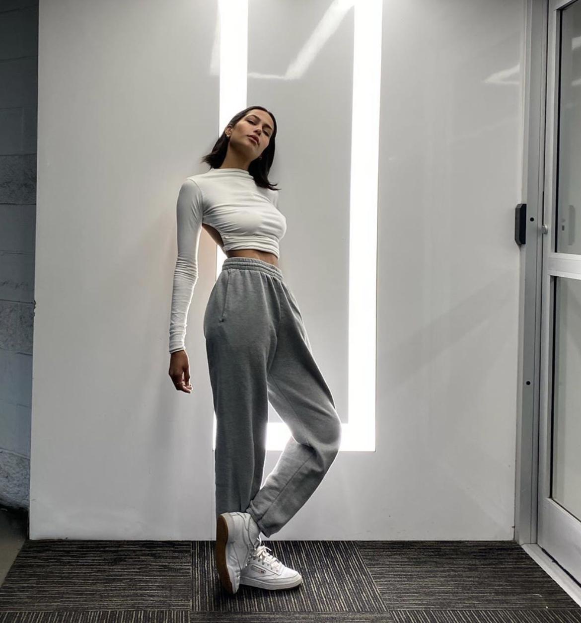 高街潮流慵懒风运动裤,高街ins潮裤子运动裤