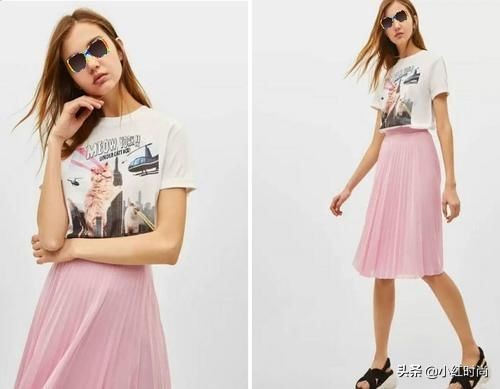 动物印花t恤,一款减龄又显瘦的t恤