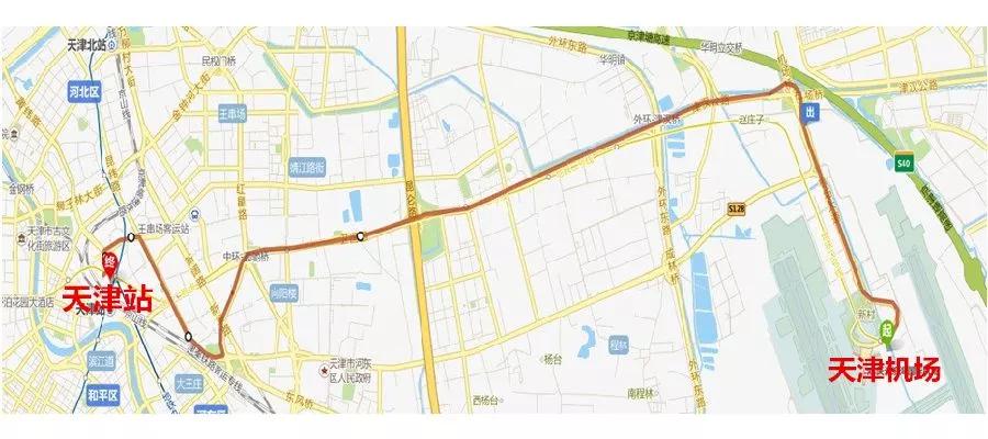 天津市新调整的五条交通路线,最新天津市交通地图