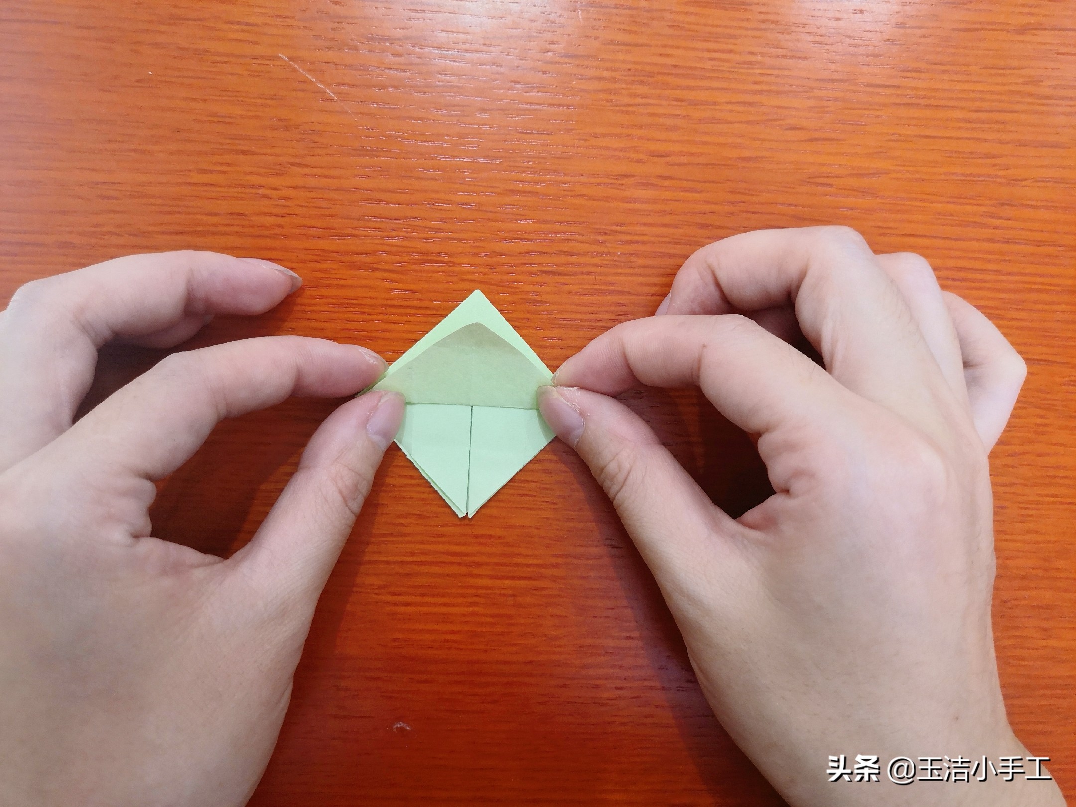 花篮纸折法超级无敌慢动作,花篮怎么折只用正方形的纸