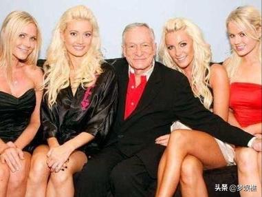 休海夫纳是人生赢家吗,休海夫纳与第一任妻子合影