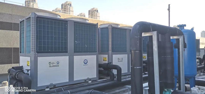 纽恩泰酒店空气能热水器,纽恩泰空气能酒店