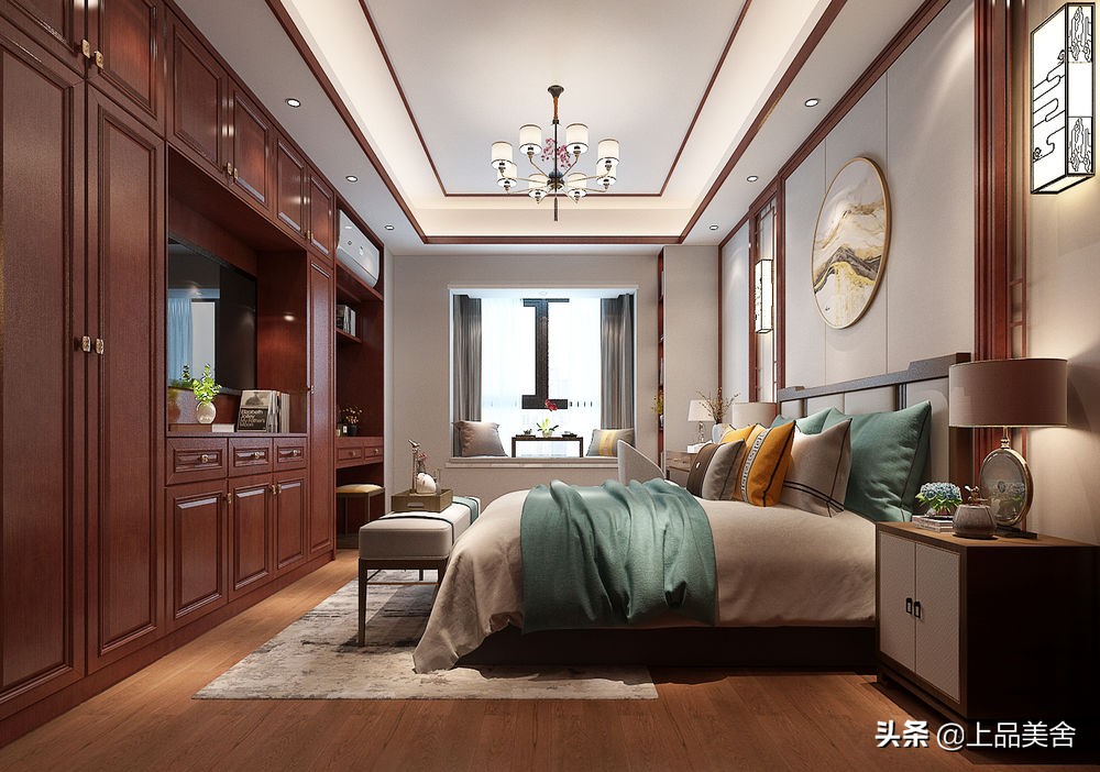 老公不顾老婆反对坚持装中式风，完工效果太震撼，被老婆拿出来晒