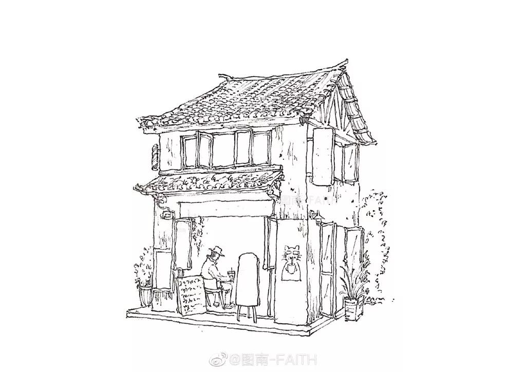 水彩画建筑入门零基础初学,水彩大师的建筑风景作品