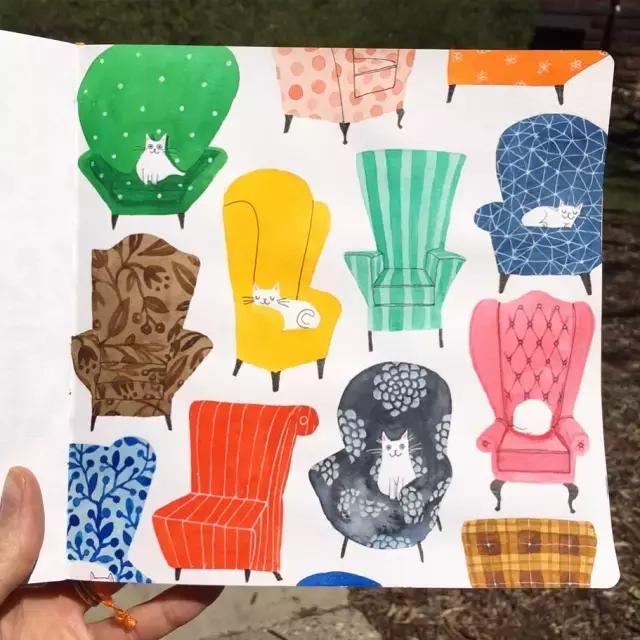 手残党零基础画,纹理画教程初学者