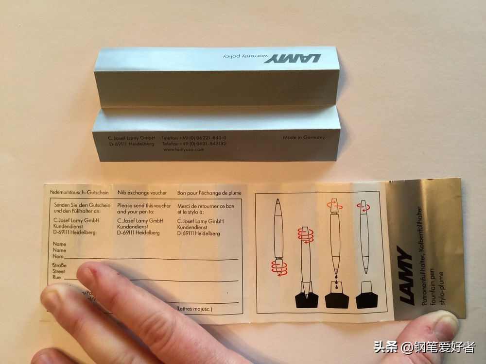 lamy透明钢笔辨别真假,lamy钢笔怎么判断是不是正品