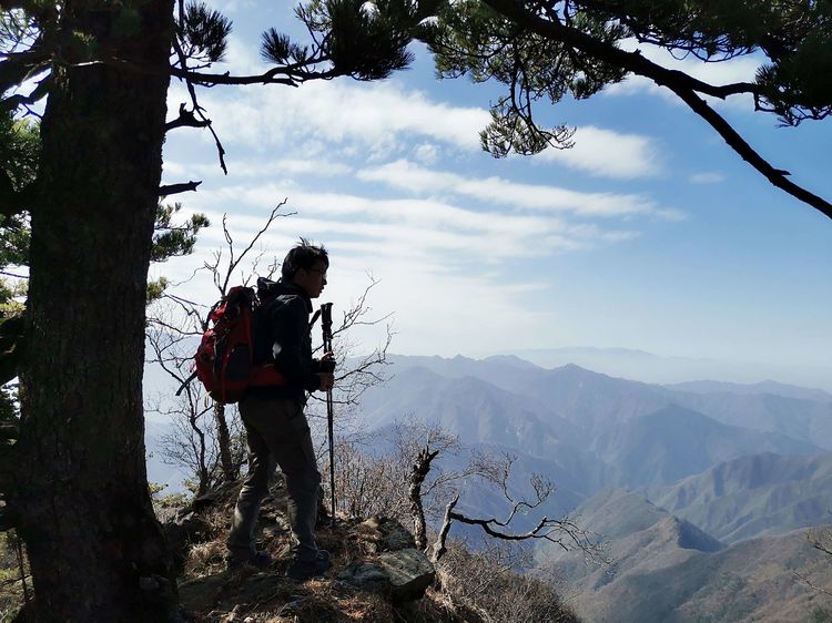 20201101惊悚之行~首阳山大坪梁单日横穿+原返