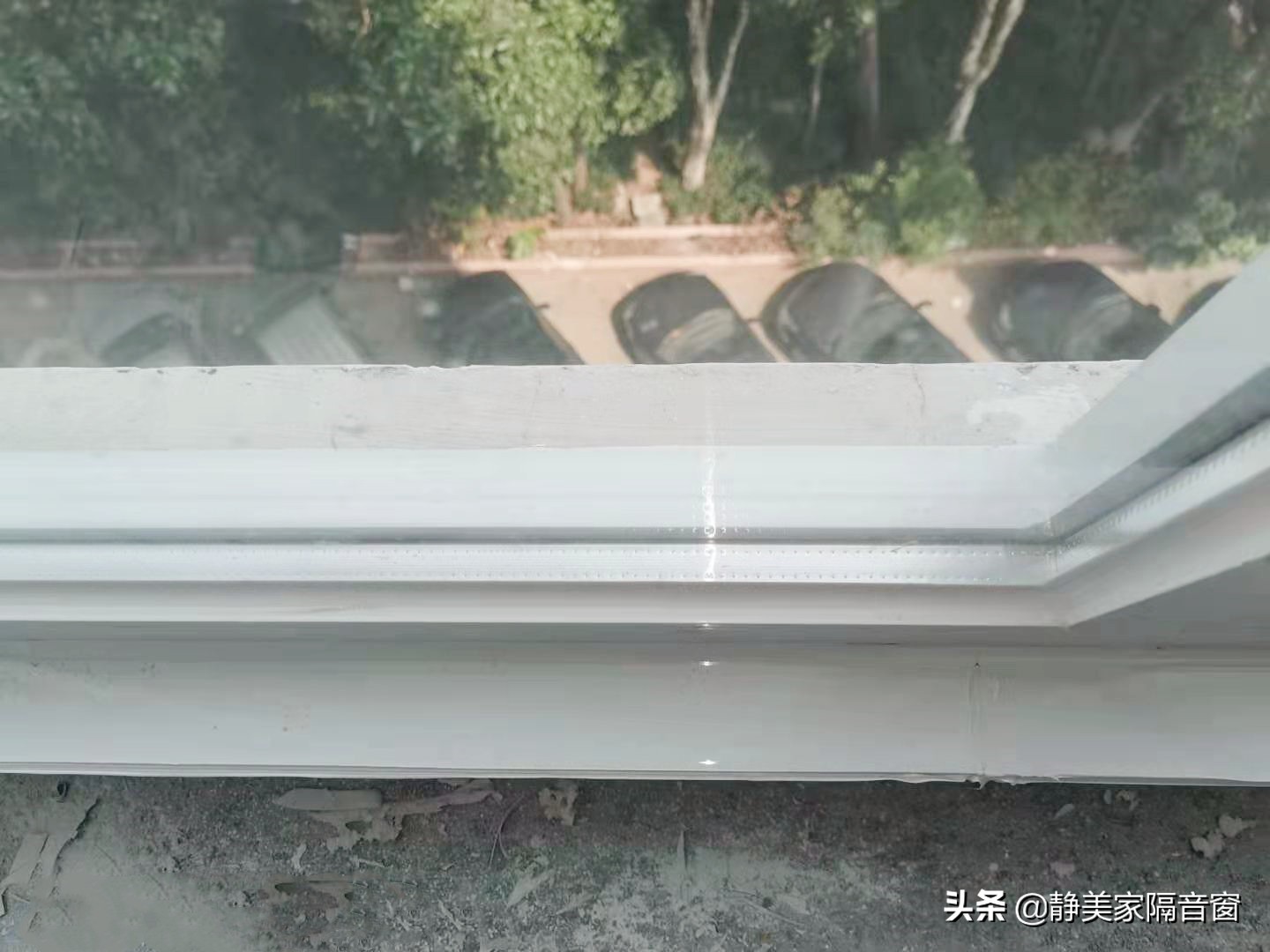 「静美家隔音窗」安装南山区“名仕春天”,解决噪音困扰