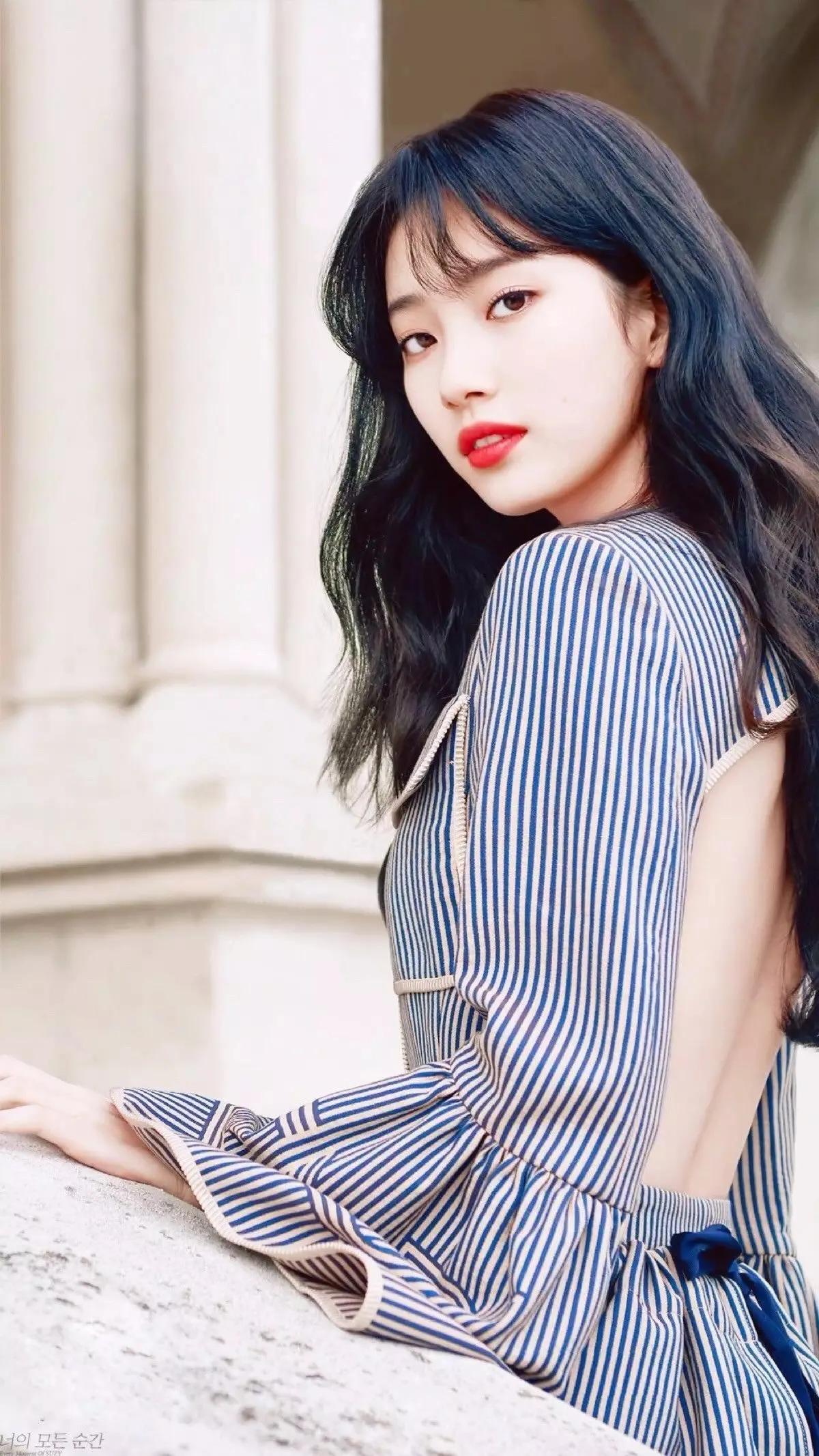 发际线显高脸有点长适合什么刘海,美人尖额头短菱形脸适合什么刘海