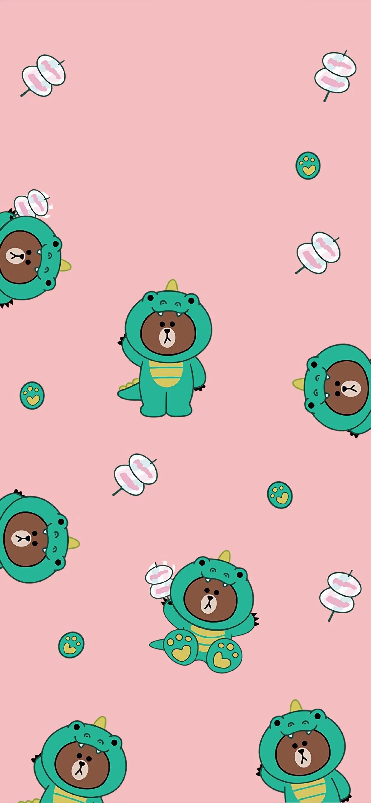 布朗熊可妮兔莎莉鸭壁纸,布朗熊可妮兔超高清壁纸