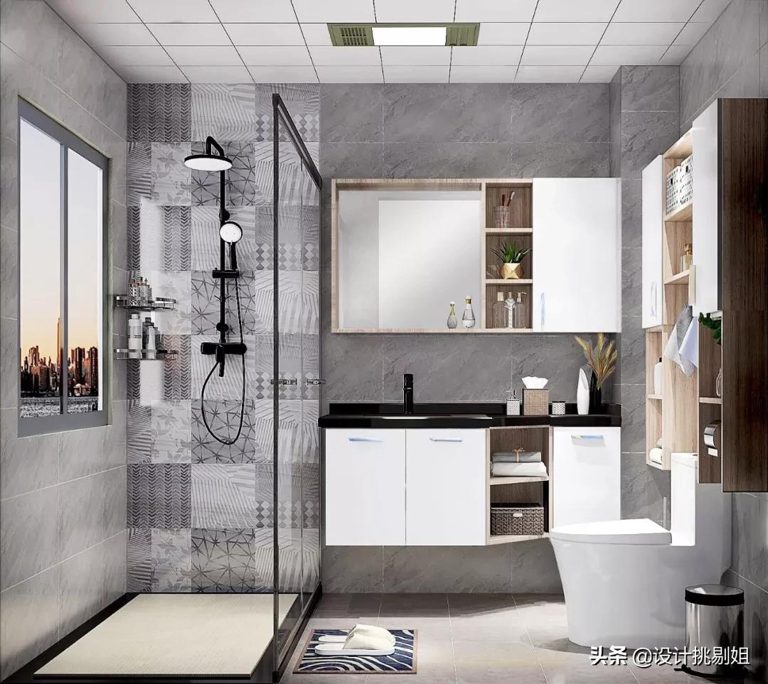 3平米卫生间怎么布置最好,3.1平米卫生间如何增加收纳