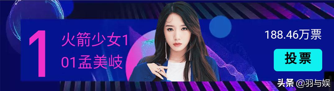 TMEA内地女歌手前五，孟美岐断层，冯提莫超李宇春，陈瑞胡66四五