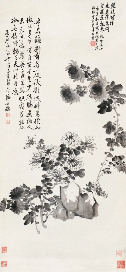 画菊名家菊花图集,画家画菊花作品欣赏