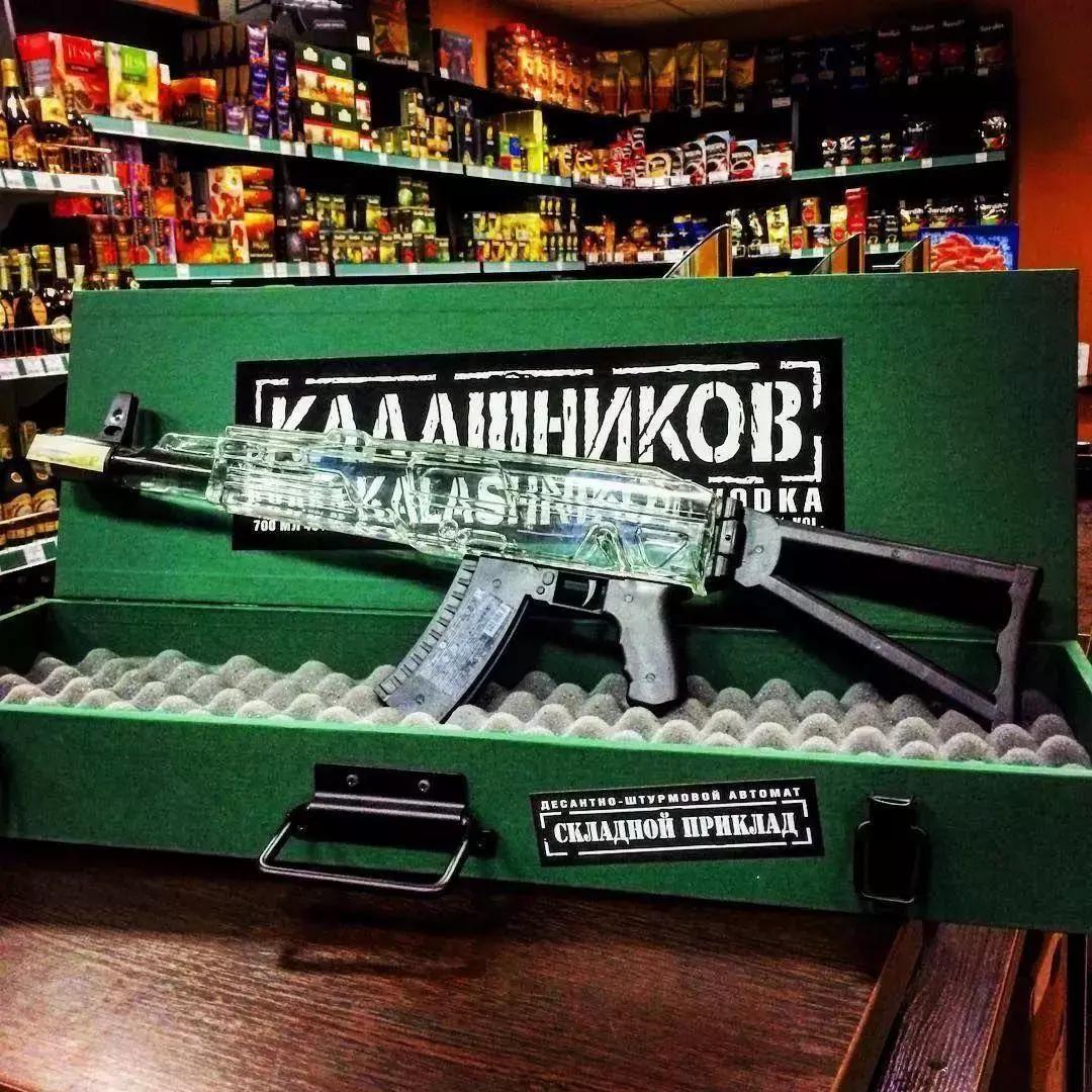 AK-47伏特加,千万别对口喝别人会认为你要自杀