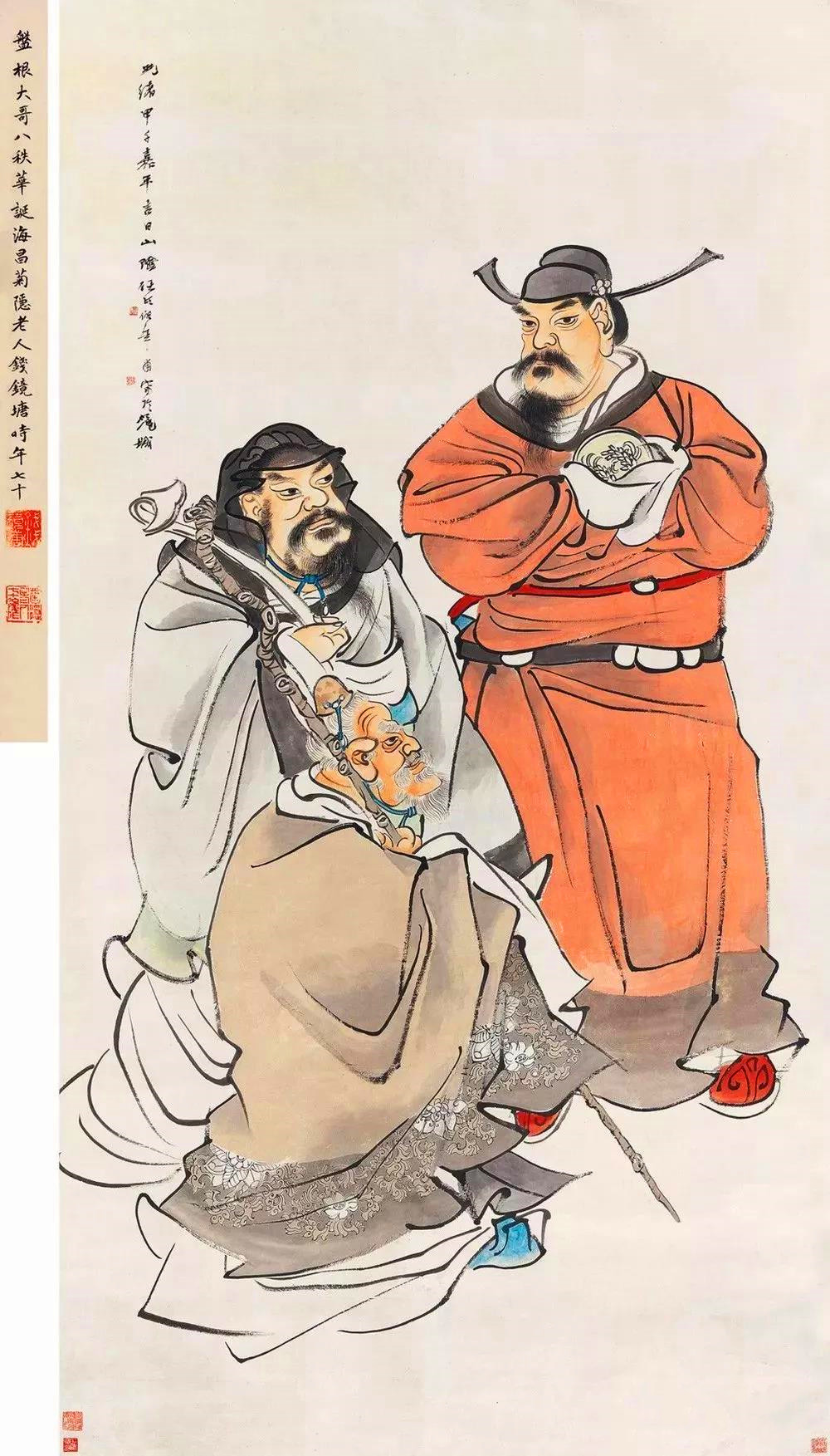 任伯年绘画珍赏 (任伯年笔下的经典人物画高清80幅)