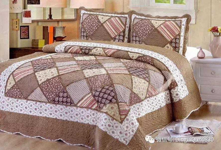 拼布三件套图片大全,拼布作品衣服