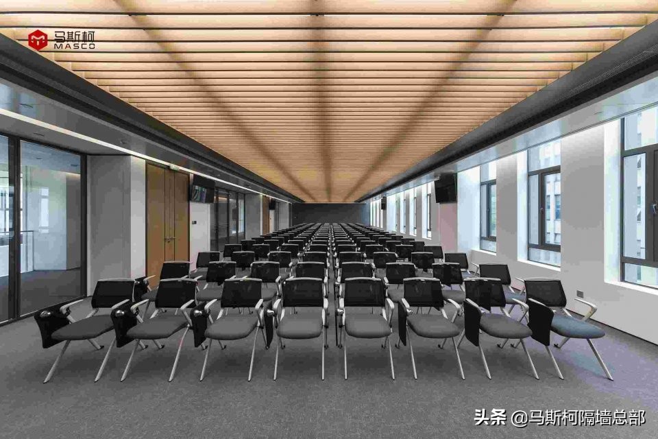 办公室防火玻璃隔断图片,办公室断桥铝防火大玻璃隔断