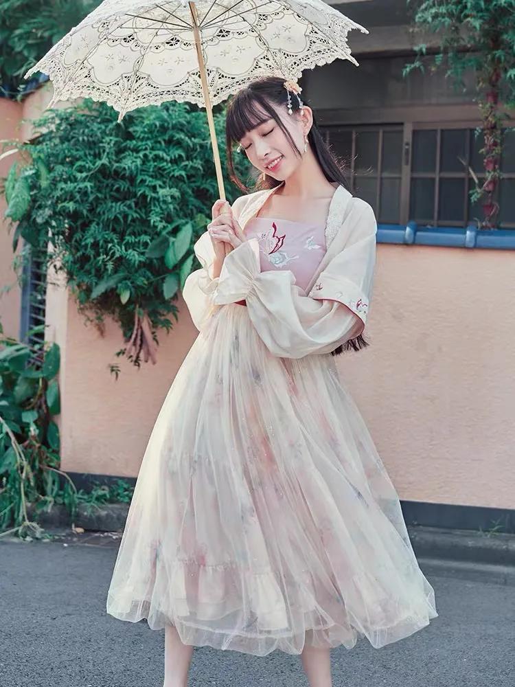 汉风格裙,汉元素女裙气质高级感