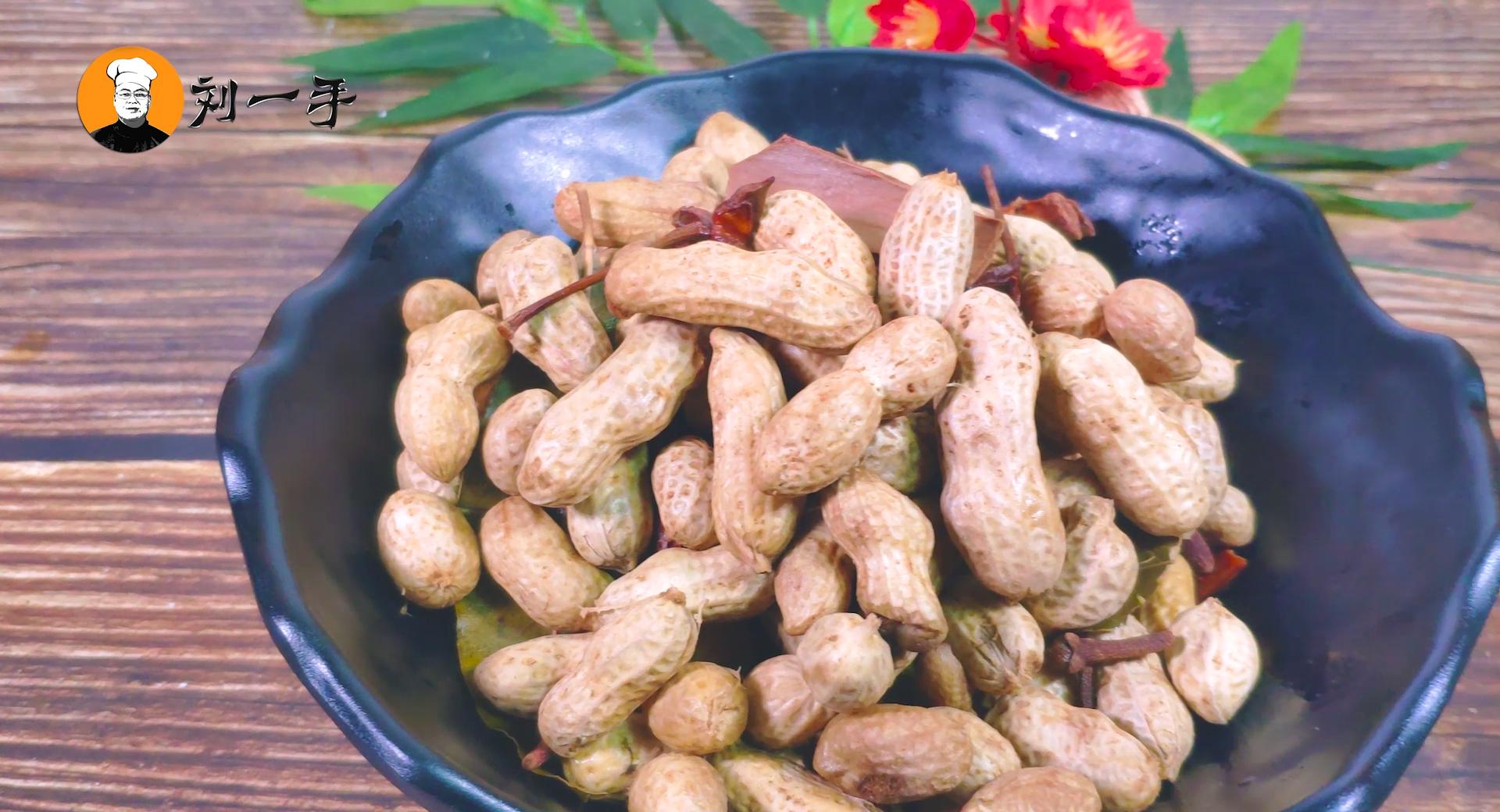 水煮五香花生带壳的做法大全,怎样水煮带壳的干花生成五香花生