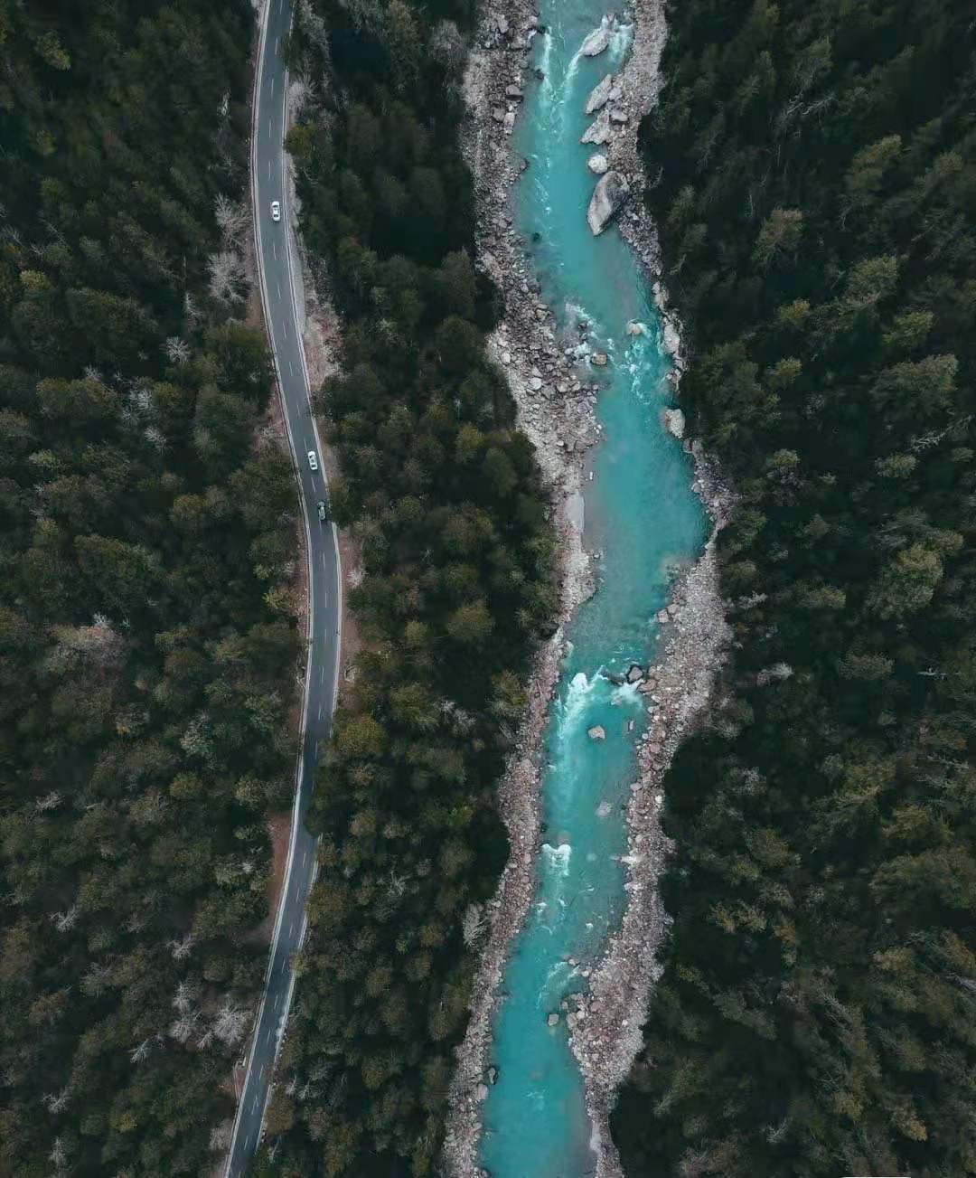 波密到鲁朗细雨蒙蒙,波密到林芝冰川