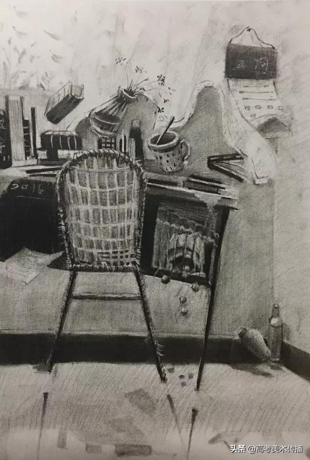清华美院素描静物,清华美院高考素描