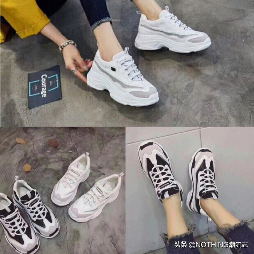 老爹鞋两根鞋带怎么穿,老爹鞋如何穿好看