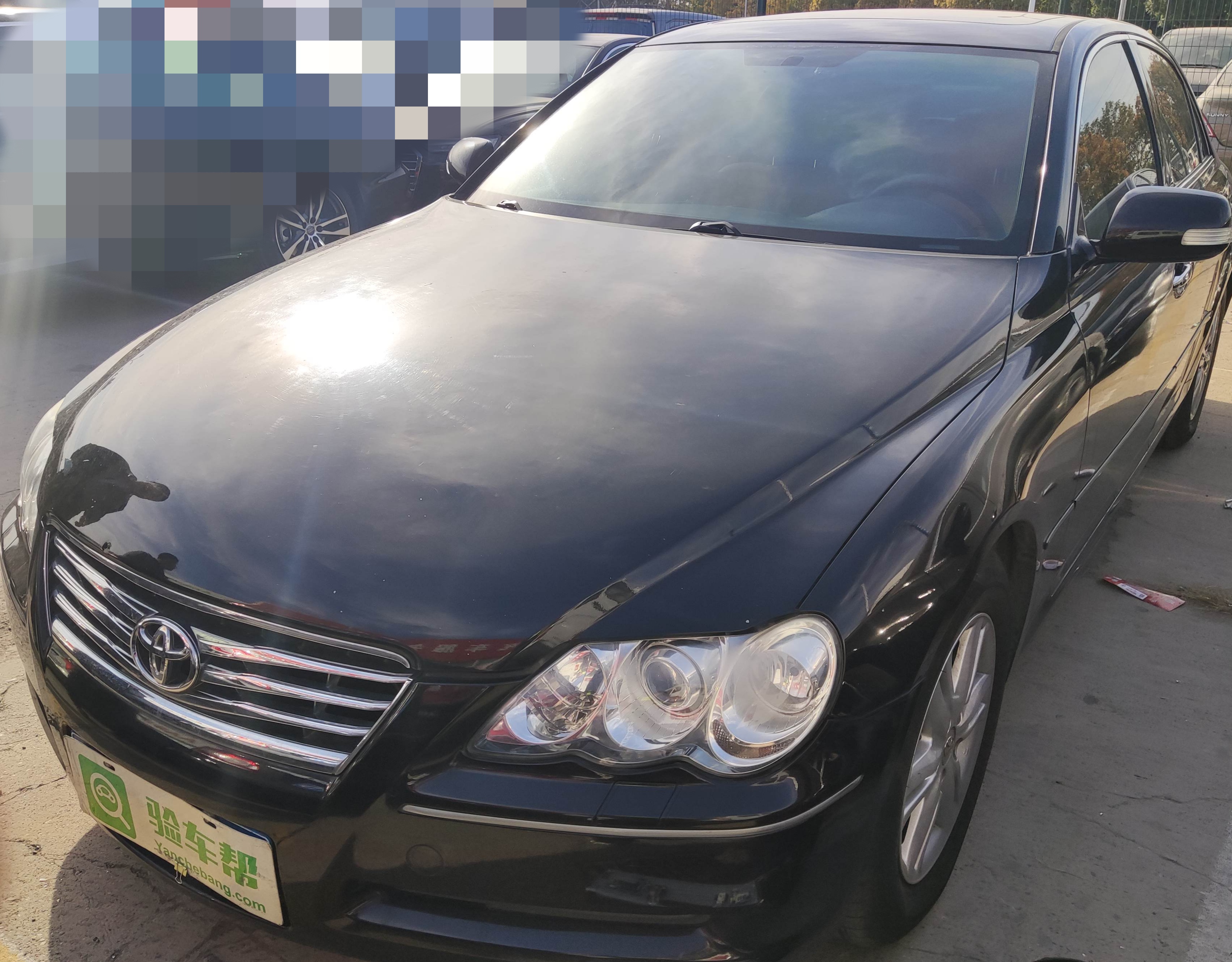 丰田reiz锐志2.5铭牌,丰田锐志2.5车辆铭牌在哪