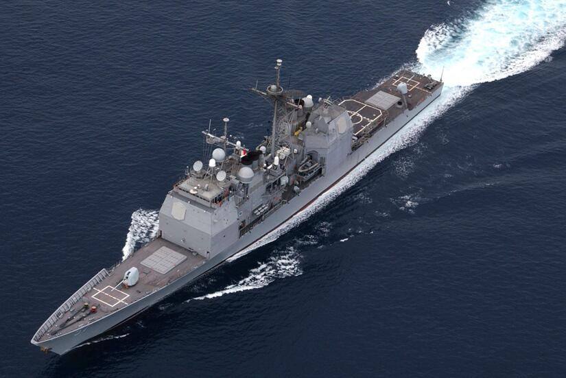 提康德罗加级巡洋舰吨位,提康德罗加级巡洋舰局部高清大图